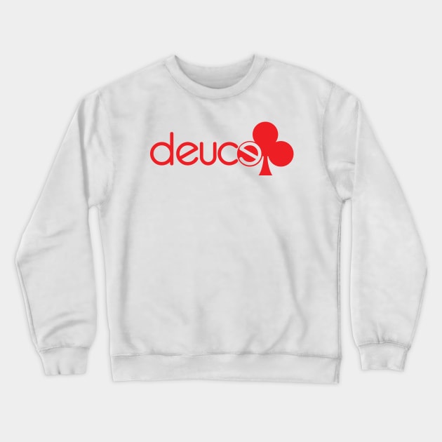 red deuce club Crewneck Sweatshirt by bigflacpro